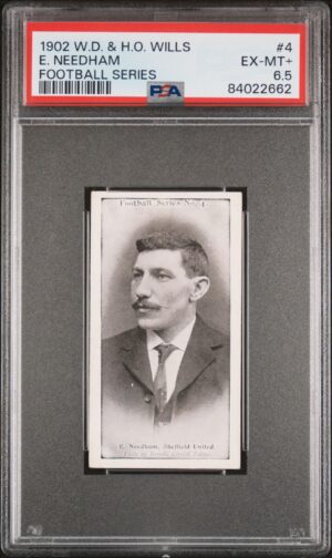 Wills - 'Football Series' (1902)  - E. Needham (Sheffield United) **PSA6.5**