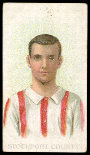 Wills - 'Football Club Colours (Army Quality)' (1907) - Stockport County