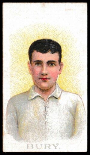 Wills (W.D. & H.O.) - 'Football Club Colours (Army Quality)' (1907) - Bury