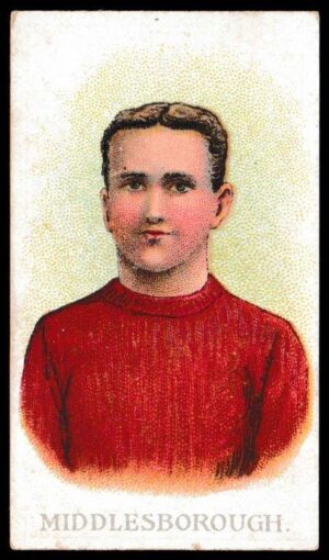 Wills (W.D. & H.O.) - 'Football Club Colours (Army Quality)' (1907) - Middlesbrough