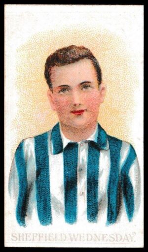 Wills (W.D. & H.O.) - 'Football Club Colours (Army Quality)' (1907) - Sheffield Wednesday