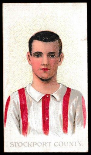 Wills (W.D. & H.O.) - 'Football Club Colours (Army Quality)' (1907) - Stockport County