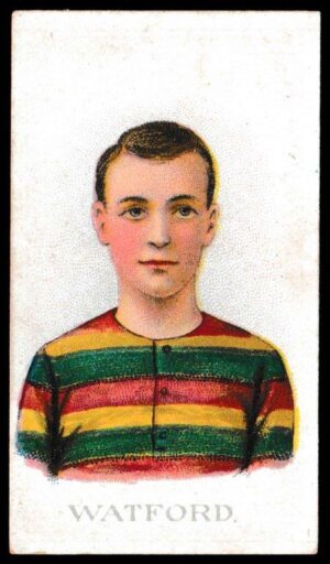 Wills (W.D. & H.O.) - 'Football Club Colours (Army Quality)' (1907) - Watford