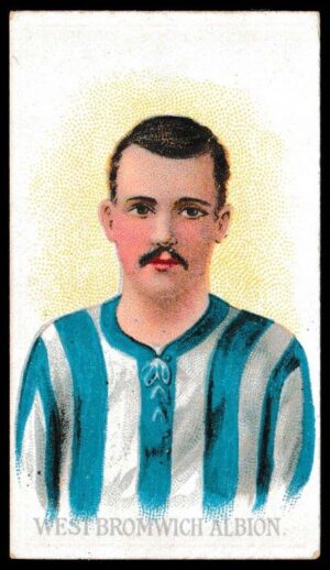 Wills (W.D. & H.O.) - 'Football Club Colours (Army Quality)' (1907) - West Bromwich Albion