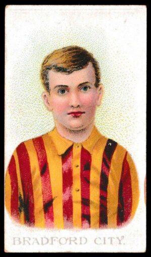 Wills (W.D. & H.O.) - 'Football Club Colours (Army Quality)' (1907) - Bradford City