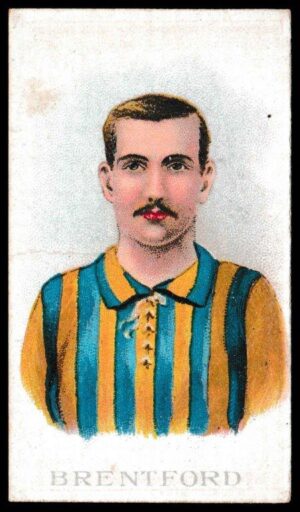Wills (W.D. & H.O.) - 'Football Club Colours (Army Quality)' (1907) - Brentford