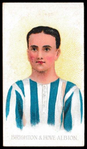 Wills (W.D. & H.O.) - 'Football Club Colours (Army Quality)' (1907) - Brighton & Hove Albion