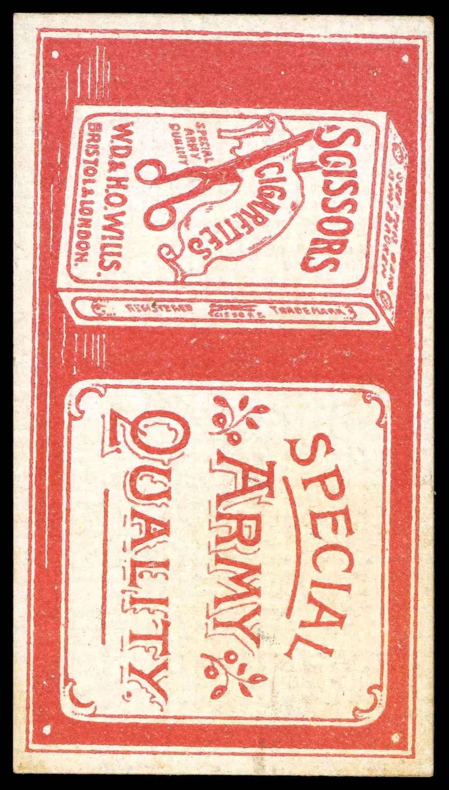 Wills (W.D. & H.O.) - 'Football Club Colours (Army Quality)' #29 Luton Town (1907) Wills (W.D. & H.O.) - 'Football Club Colours (Army Quality)' #29 Luton Town (1907)