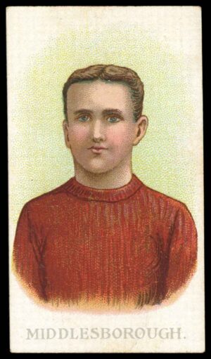 Wills (W.D. & H.O.) - 'Football Club Colours (Army Quality)'  #32 Middlesbrough (1907)