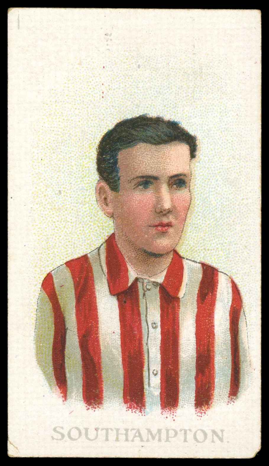 Wills (W.D. & H.O.) - 'Football Club Colours (Army Quality)' #41 Southampton (1907) Wills (W.D. & H.O.) - 'Football Club Colours (Army Quality)' #41 Southampton (1907)
