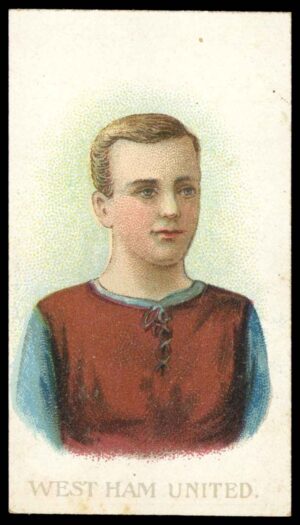 Wills (W.D. & H.O.) - 'Football Club Colours (Army Quality)'  #48 West Ham United (1907)