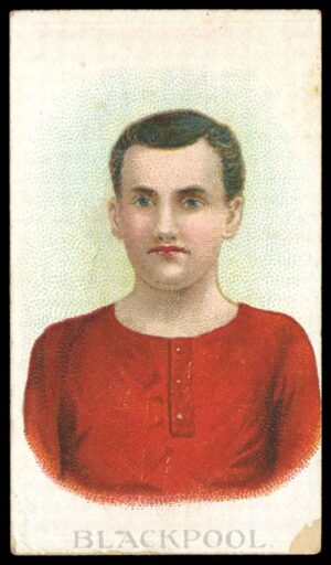 Wills (W.D. & H.O.) - 'Football Club Colours (Army Quality)'  #5 Blackpool (1907)