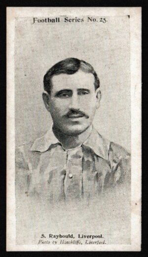 Wills (W.D. & H.O.) - 'Football Series' (1902) - Card #25 - S. Raybould (Liverpool)