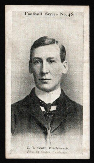 Wills (W.D. & H.O.) - 'Football Series' (1902) - Card #46 - C. T. Scott (Blackheath)