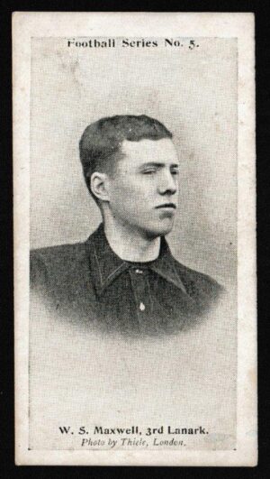 Wills (W.D. & H.O.) - 'Football Series' (1902) - Card #5 - W. S. Maxwell (3rd Lanark)
