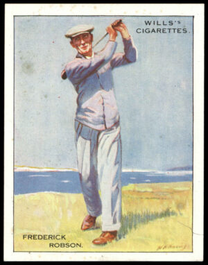 Wills - 'Famous Golfers' (1930) - Frederick Robson