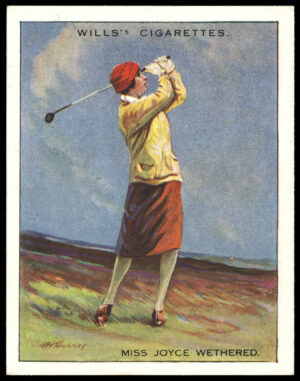 Wills - 'Famous Golfers' (1930) - Miss Joyce Wethered Wills - 'Famous Golfers' (1930) - Miss Joyce Wethered