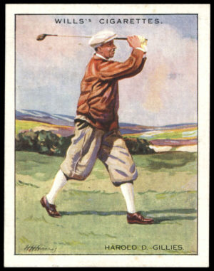 Wills - 'Famous Golfers' (1930) - Harold D. Gillies