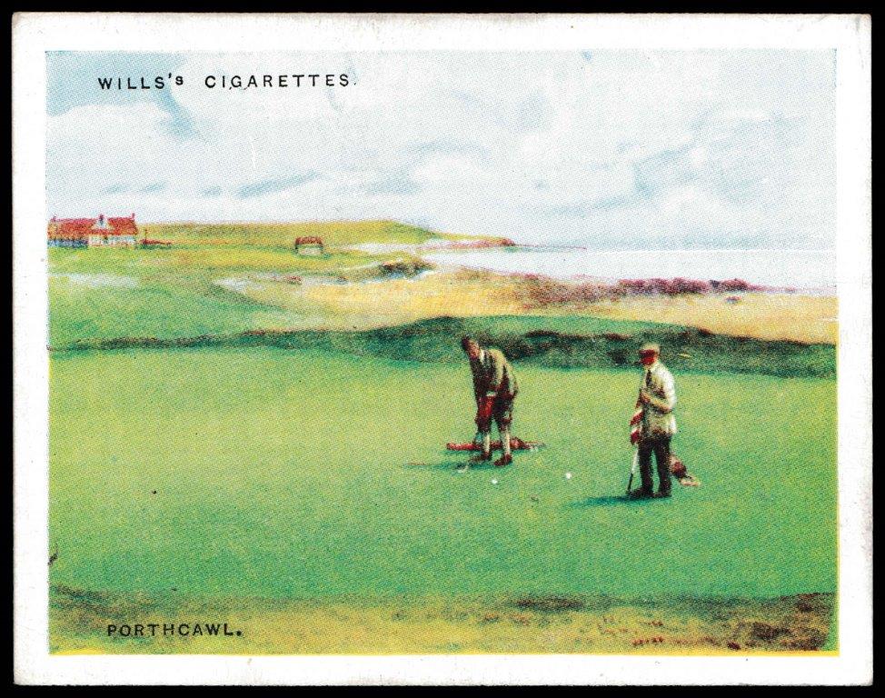 Wills (W.D. & H.O.) - 'Golfing' - Card #16 - Porthcawl Wills (W.D. & H.O.) - 'Golfing' - Card #16 - Porthcawl