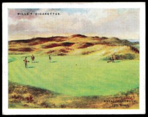 Wills (W.D. & H.O.) - 'Golfing' - Card #20 - Royal Portrush