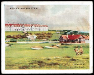 Wills (W.D. & H.O.) - 'Golfing' - Card #24 - Turnberry