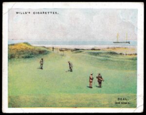 Wills (W.D. & H.O.) - 'Golfing' - Card #5 - Deal