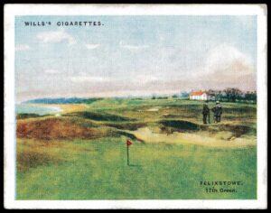 Wills (W.D. & H.O.) - 'Golfing' - Card #6 - Felixstowe