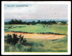Wills (W.D. & H.O.) - 'Golfing' - Card #7 - Ganton