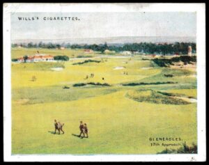 Wills (W.D. & H.O.) - 'Golfing' - Card #8 - Gleneagles