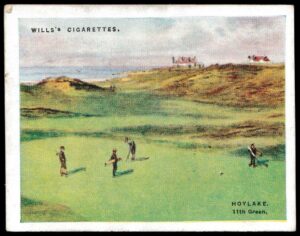 Wills (W.D. & H.O.) - 'Golfing' - Card #9 - Hoylake