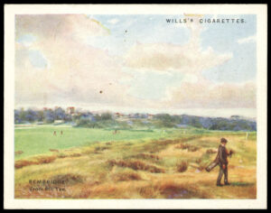 Wills - 'Golfing' (1924) - #1 - Bembridge