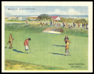 Wills - 'Golfing' (1924) - #10 - Hunstanton