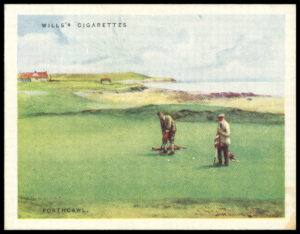 Wills - 'Golfing' (1924) - #16 - Porthcawl