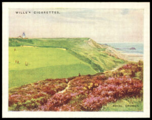 Wills - 'Golfing' (1924) - #19 - Royal Cromer Wills - 'Golfing' (1924) - #19 - Royal Cromer