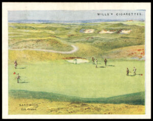 Wills - 'Golfing' (1924) - #22 - Sandwich Wills - 'Golfing' (1924) - #22 - Sandwich