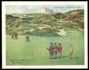 Wills - 'Golfing' (1924) - #4 - Cruden Bay