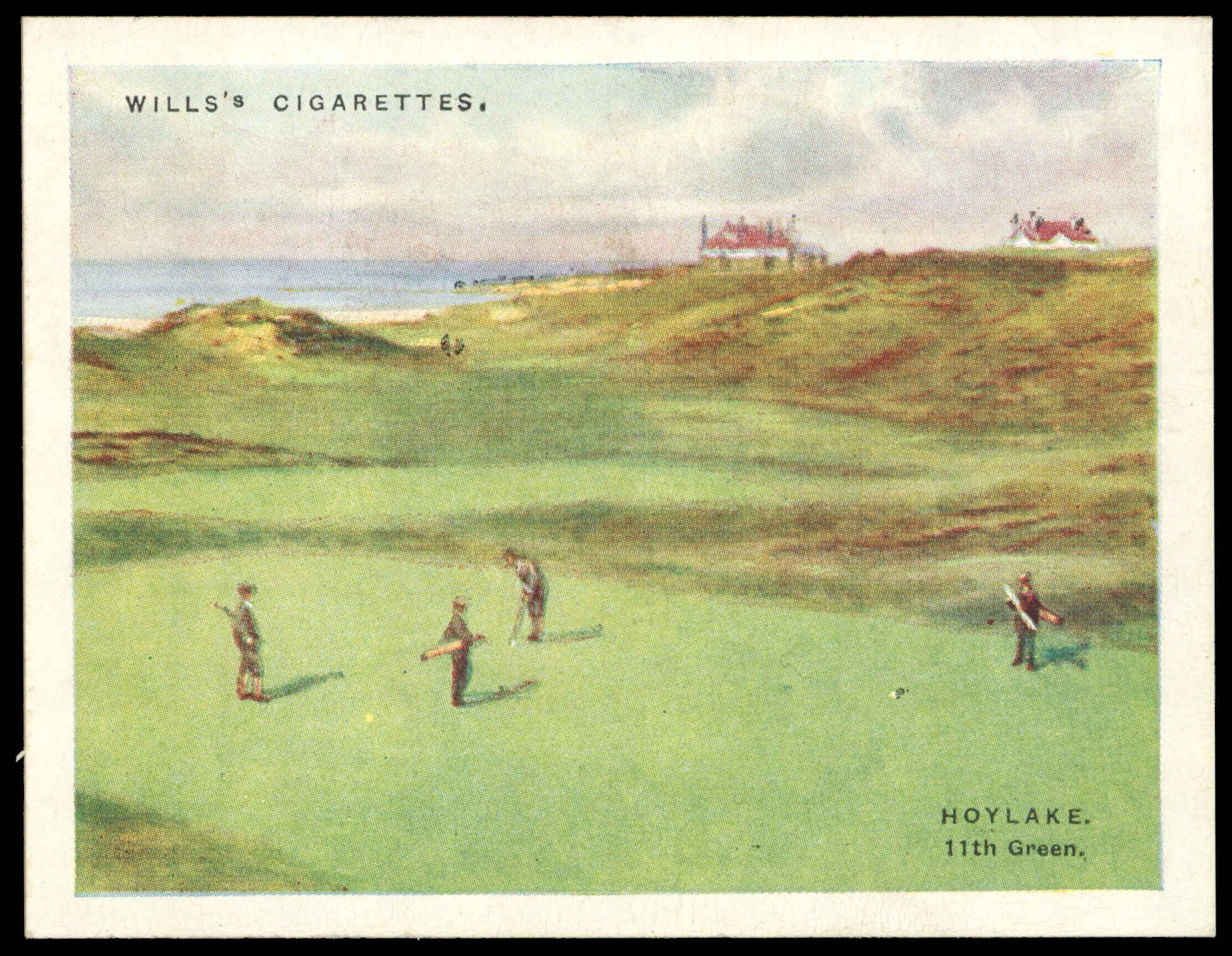 Wills - 'Golfing' (1924) - #9 - Hoylake Wills - 'Golfing' (1924) - #9 - Hoylake