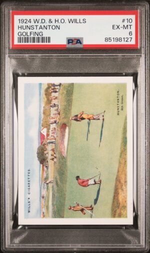 Wills - Golfing (1924) - Hunstanton **PSA6** Wills - Golfing (1924) - Hunstanton **PSA6**