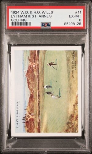 Wills - Golfing (1924) - Lythan & St. Annes **PSA6** Wills - Golfing (1924) - Lythan & St. Annes **PSA6**