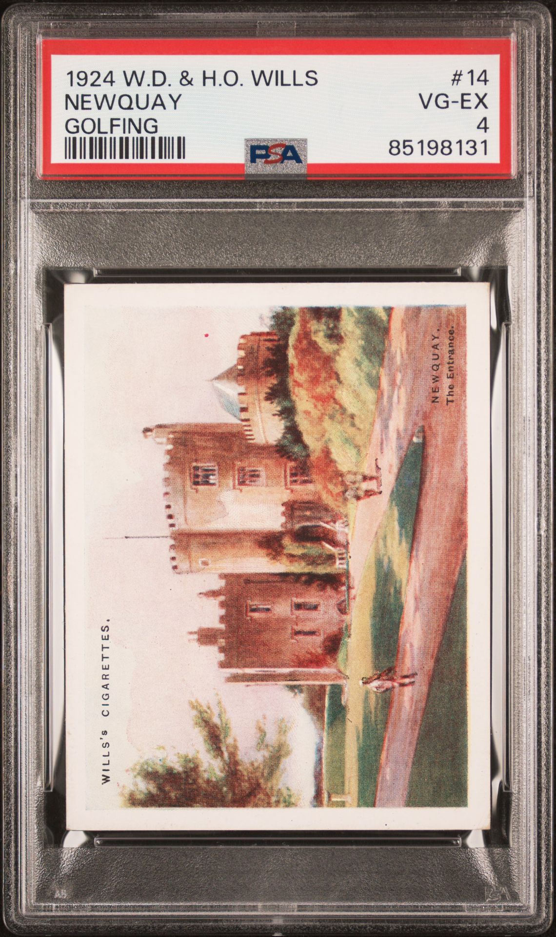 Wills - Golfing (1924) - Newquay **PSA4** Wills - Golfing (1924) - Newquay **PSA4**