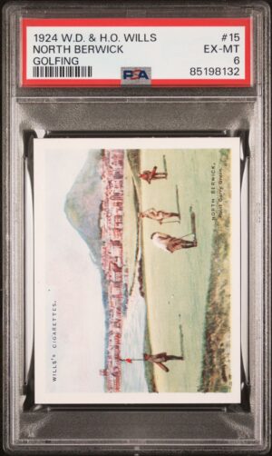 Wills - Golfing (1924) - North Berwick **PSA6** Wills - Golfing (1924) - North Berwick **PSA6**