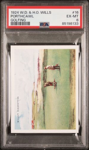 Wills - Golfing (1924) - Porthcawl **PSA6** Wills - Golfing (1924) - Porthcawl **PSA6**