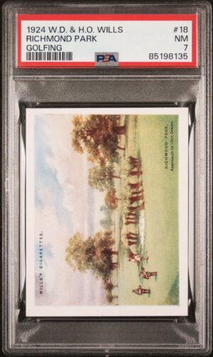 Wills - Golfing (1924) - Richmond Park **PSA7** Wills - Golfing (1924) - Richmond Park **PSA7**