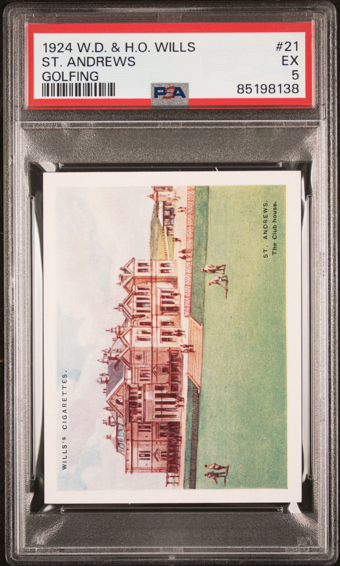 Wills - Golfing (1924) - St. Andrews **PSA5** Wills - Golfing (1924) - St. Andrews **PSA5**