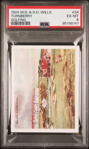 Wills - Golfing (1924) - Turnberry **PSA6**