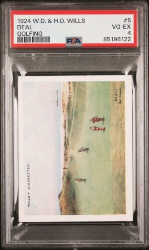 Wills - Golfing (1924) - Deal **PSA4** Wills - Golfing (1924) - Deal **PSA4**