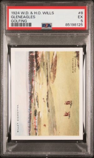 Wills - Golfing (1924) - Gleneagles **PSA5** Wills - Golfing (1924) - Gleneagles **PSA5**