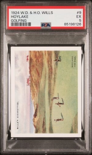 Wills - Golfing (1924) - Hoylake **PSA5** Wills - Golfing (1924) - Hoylake **PSA5**