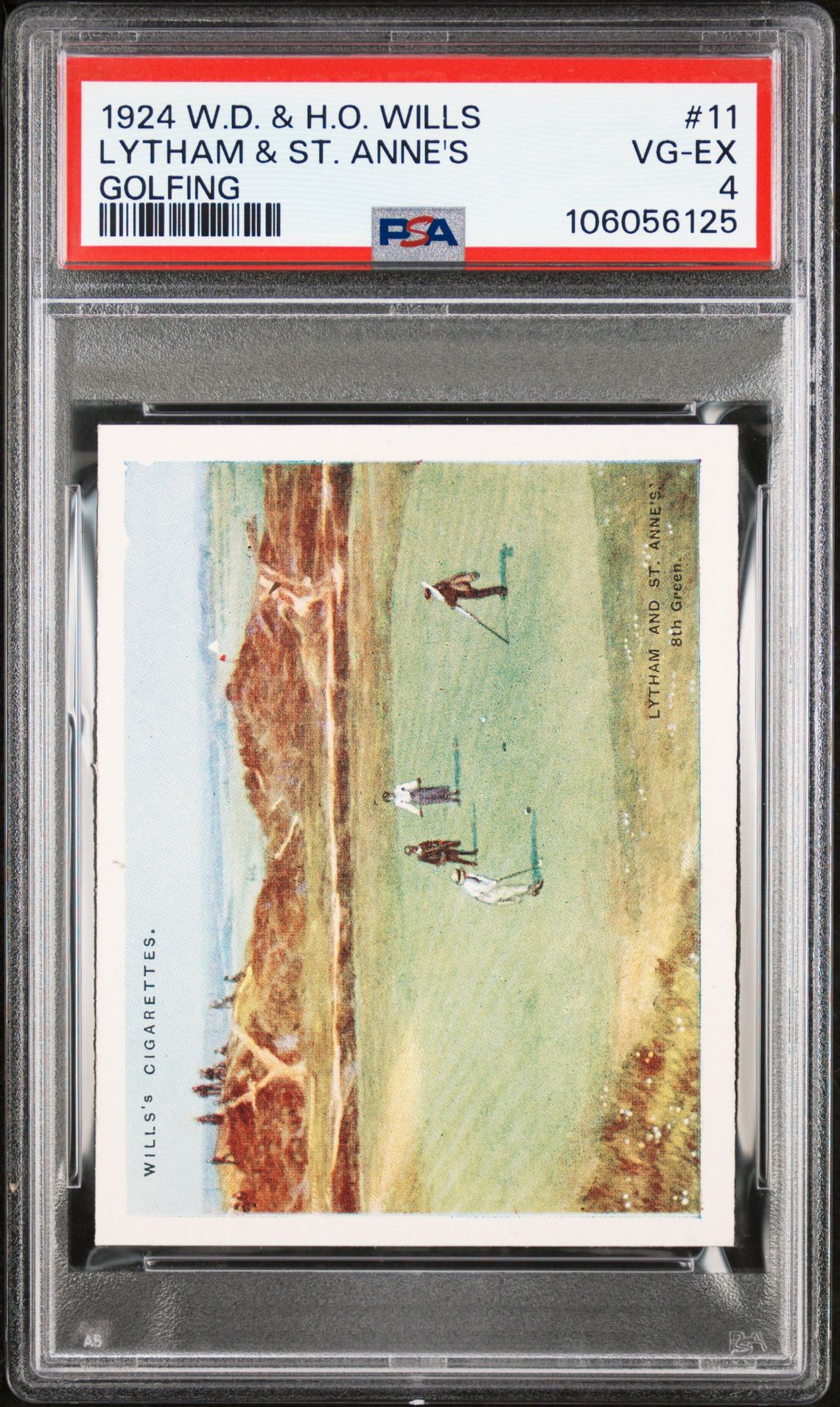 Wills - 'Golfing' (1924) - Lytham & St. Annes **PSA4** Wills - 'Golfing' (1924) - Lytham & St. Annes **PSA4**