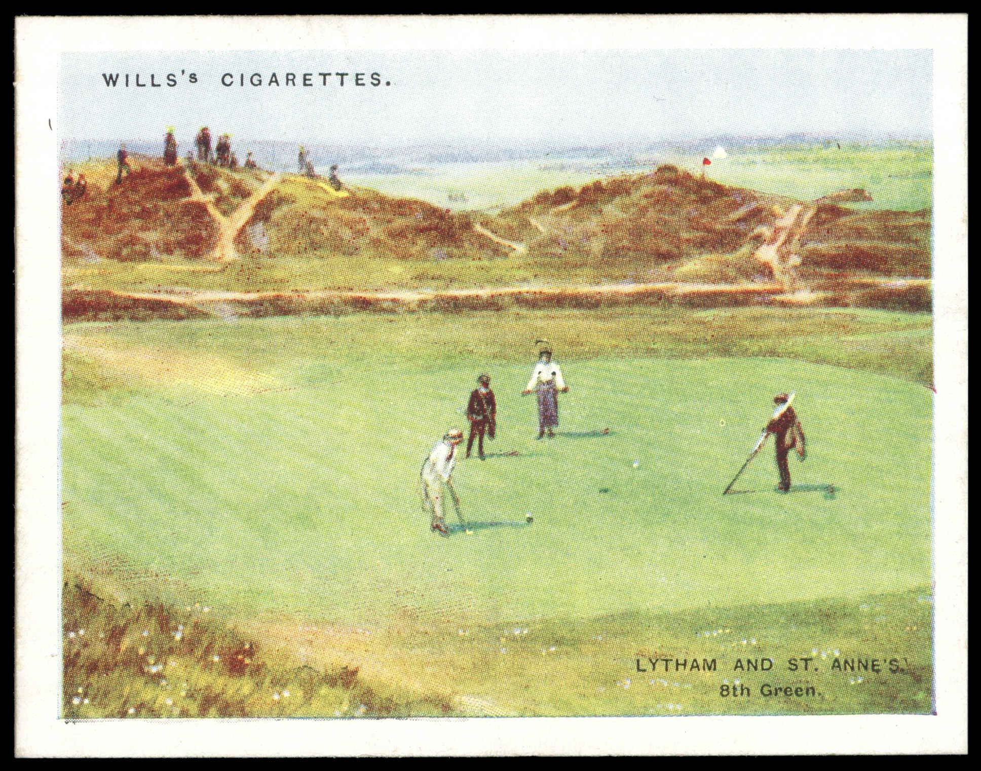 Wills - 'Golfing' (1924) - #11 - Lythan & St. Annes Wills - 'Golfing' (1924) - #11 - Lythan & St. Annes